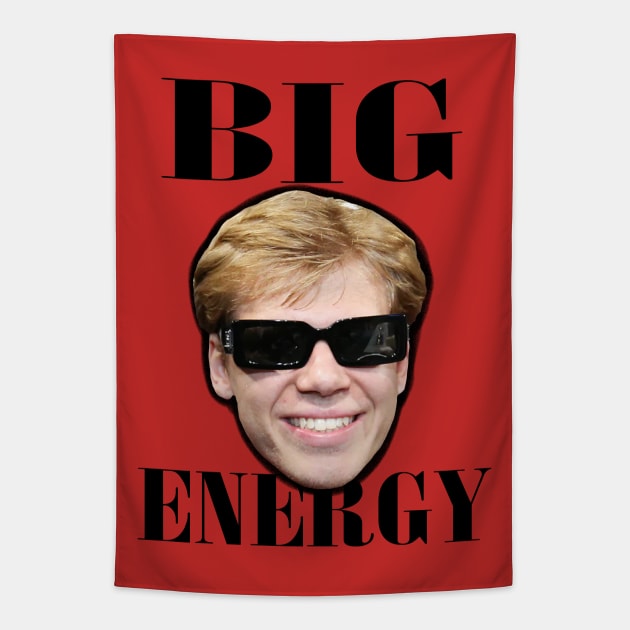 Big Gradey Dick Energy Tapestry by rattraptees