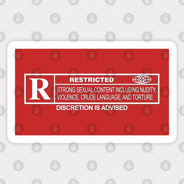 Rated R Sticker for Sale by AlphaBronco