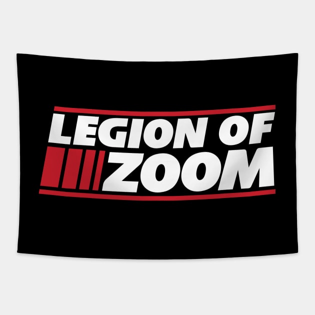 Legion of Zoom - Black Tapestry by KFig21