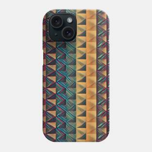 Geometric Triangle Patterns Phone Case