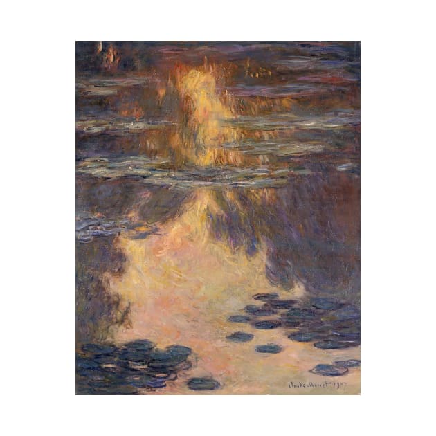 Waterlilies - Claude Monet by themasters