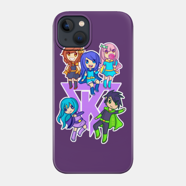 Krew Heroes K Purple - Itsfunneh - Phone Case