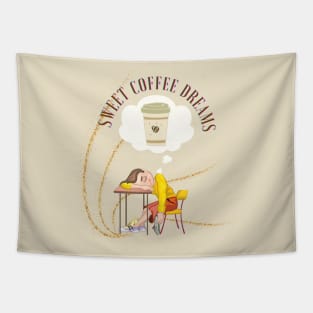 Sweet Coffee Dreams Tapestry