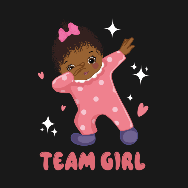 Gender Reveal Party Team Girl Baby Announcement Gift For Men Women kids by Patch Things All