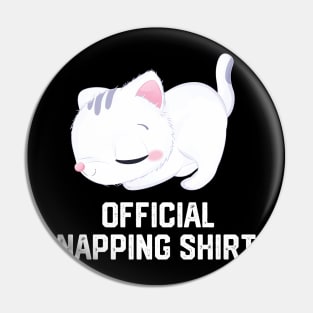 official napping shirt Pin