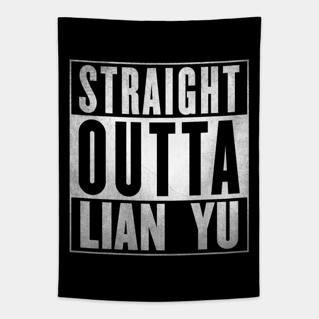 Straight Outta Lian Yu Tapestry by fenixlaw