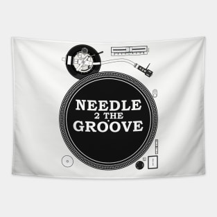 Needle to the Groove Tapestry