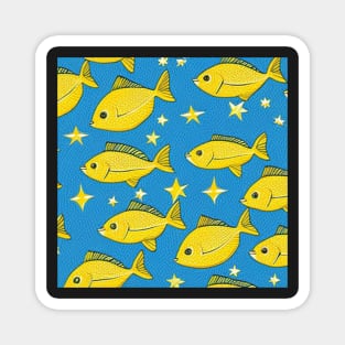 fish in the water Magnet