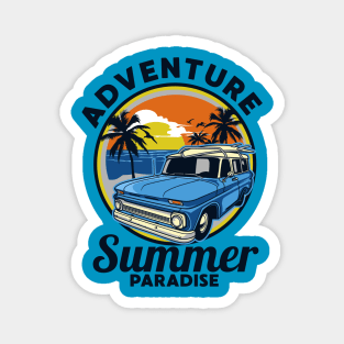 ADVENTURE SUMMER Magnet