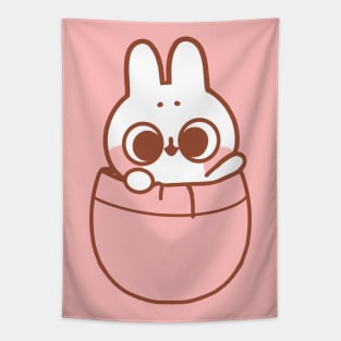 Pocket Bunny Tapestry