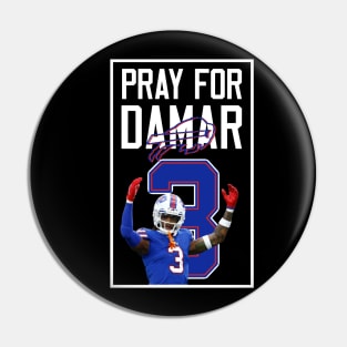 Pray for 3 damar Pin