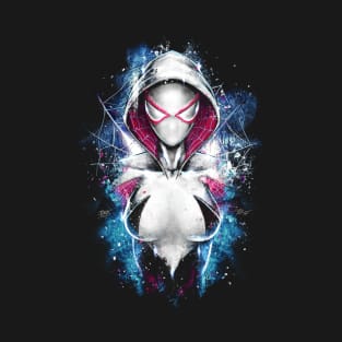 Epic Spider Gwen Bust Portrait T-Shirt