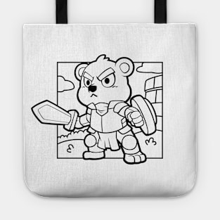 Cub Polar Bear The Knight Tote