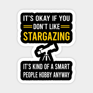 Smart People Hobby Stargazing Stargaze Magnet