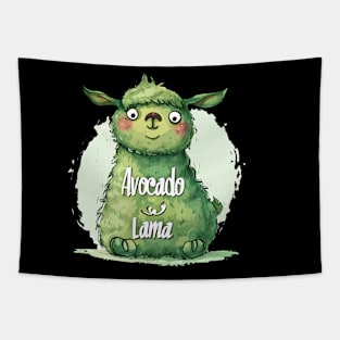 Avocado Lama Tapestry