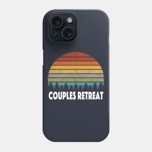 Couples Retreat Tshirt | Matching Group Couple Retreat Shirt Phone Case