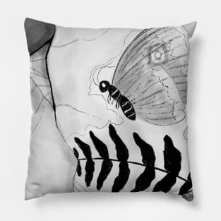 Old Moth Pillow