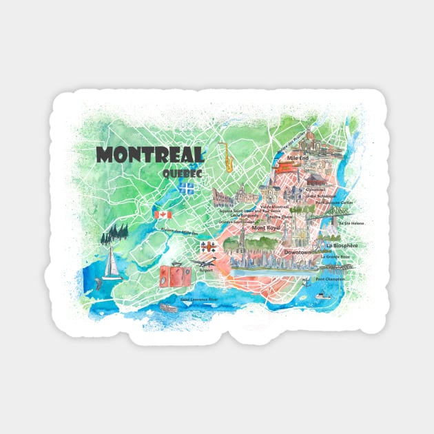 Montreal Magnet by artshop77