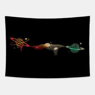 Universe Road Tapestry