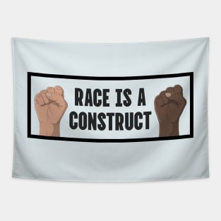 Race Is A Construct - Used To Divide Marginalised Groups For Capitalist Gain Tapestry