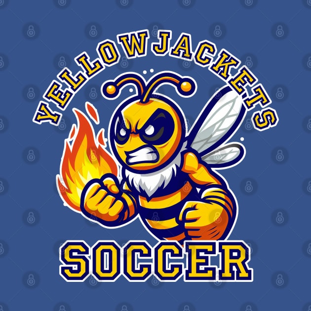 Yellowjackets Soccer by PopCultureShirts