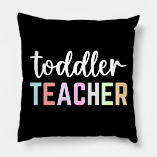 Toddler Teacher Appreciation Day Women Toddler Teaching Pillow