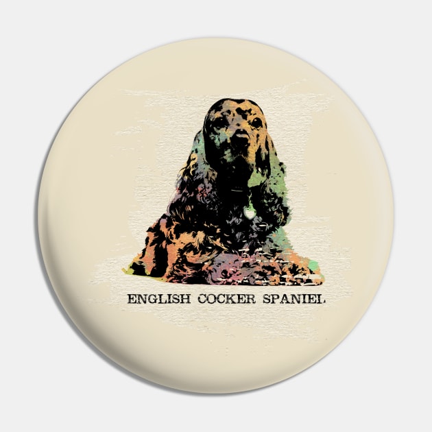 English Cocker Spaniel Pin by Nartissima