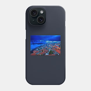 Night falling in Arachova Phone Case