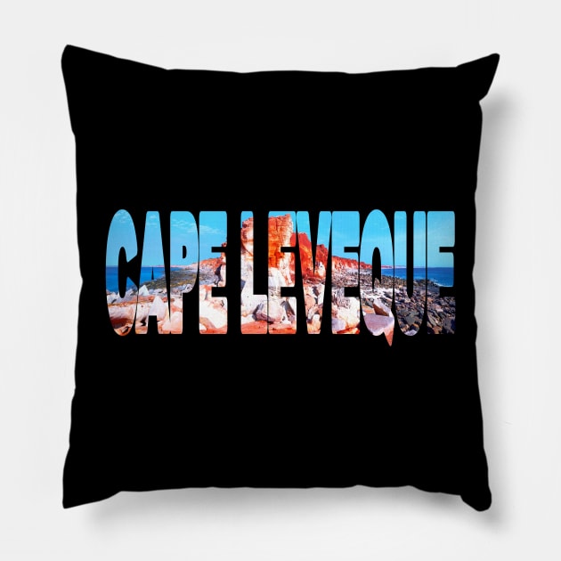 CAPE LEVEQUE - Western Australia Rocks Pillow by TouristMerch