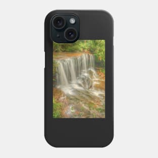Lower Somersby Falls .. Portrait view Phone Case