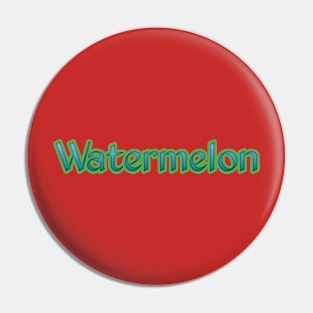 Watermelon Pin