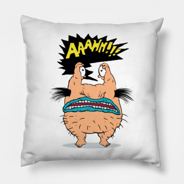 Real Monsters Krumm Pillow by Komataguri