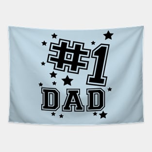 #1 Dad Tapestry