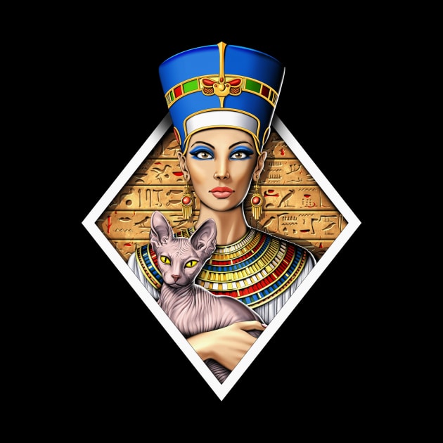 Egyptian Queen Nefertiti by underheaven