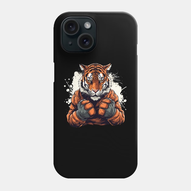boxer tiger Phone Case by boxermaniac