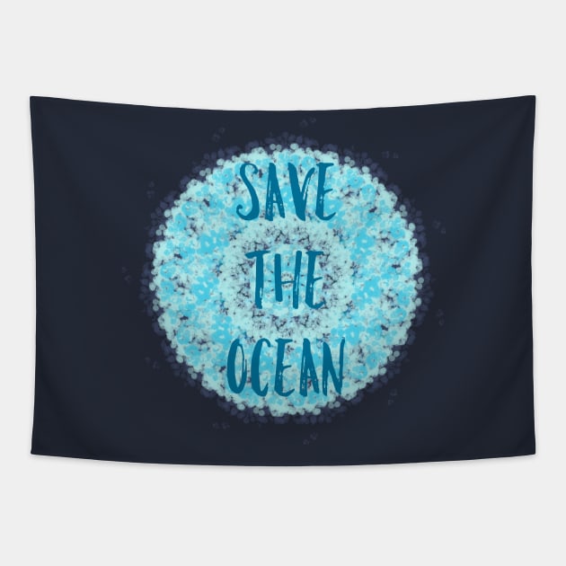 Save the ocean Tapestry by pepques