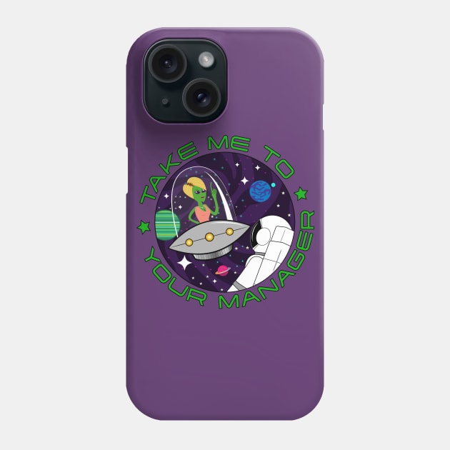 Space Karen Phone Case by stevenselbyart