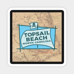 Topsail Beach North Carolina Outer Banks OBX Magnet