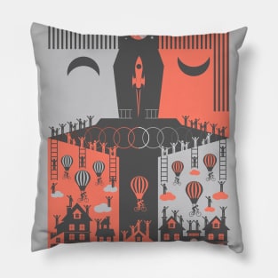 Creative Design Illustration Pillow