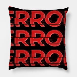 Error Glitch Pillow