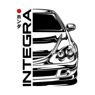 Integra DC5 Type R Front View T-Shirt
