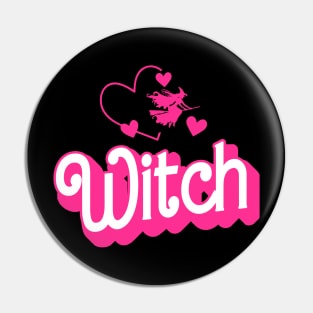 Funny Basic Witch Lazy Costume Girls Women Funny Halloween Pin