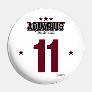 Zodiac Majesty Sport Aquarius Team V2 Pin