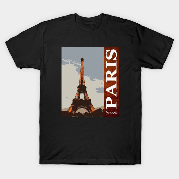 Paris France Shirt Design - Paris France - T-Shirt