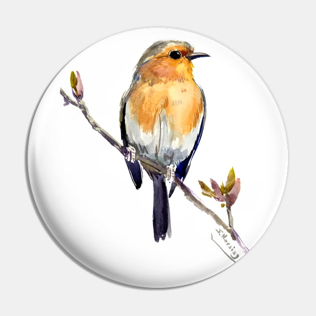 Robin Pin by surenart