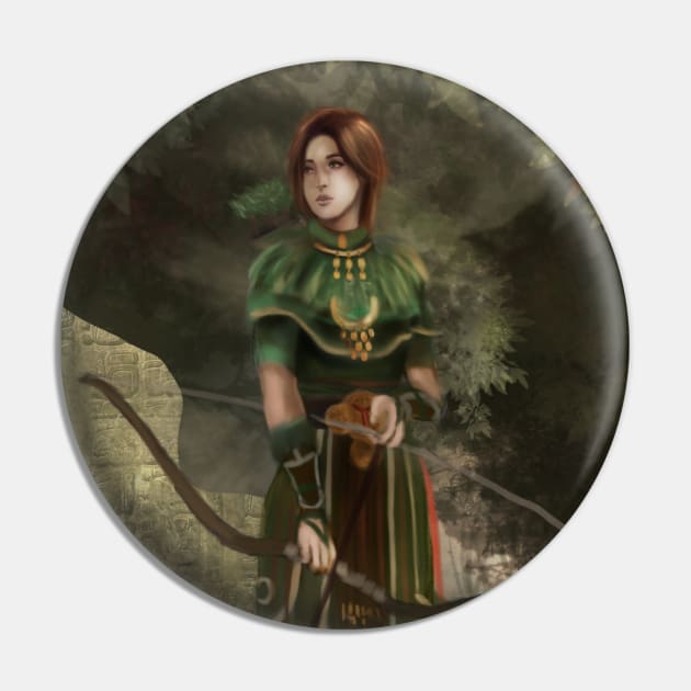 Lara Croft Pin by Rickag_