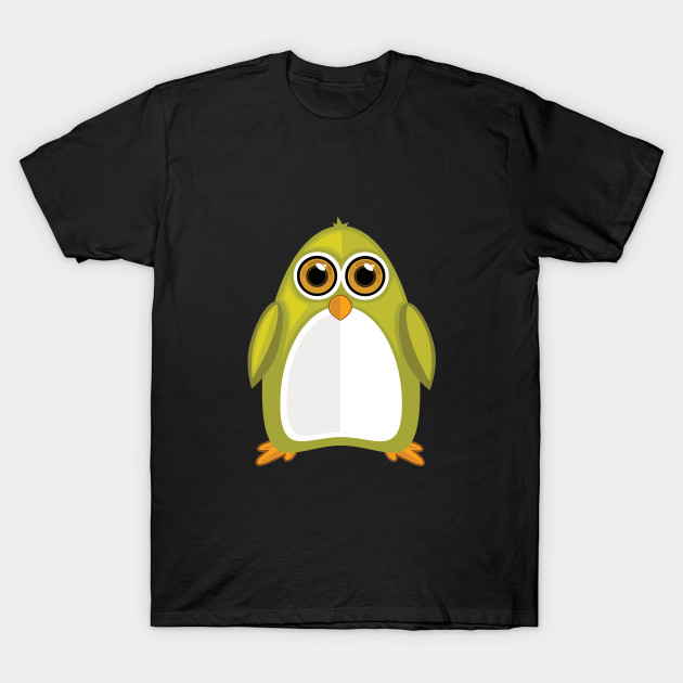 green penguin shirt