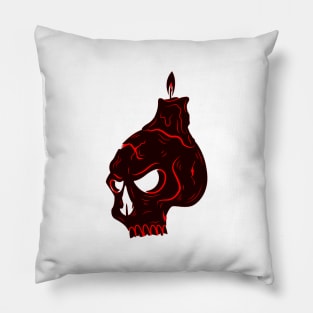 Devil Skull Horror Halloween Pillow