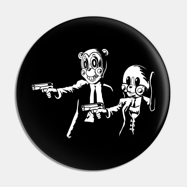 Pulp umbrella Pin by Cromanart