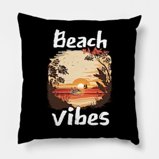 Beach vibes Pillow